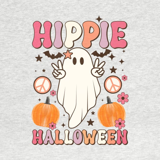 Hippie Halloween by LMW Art